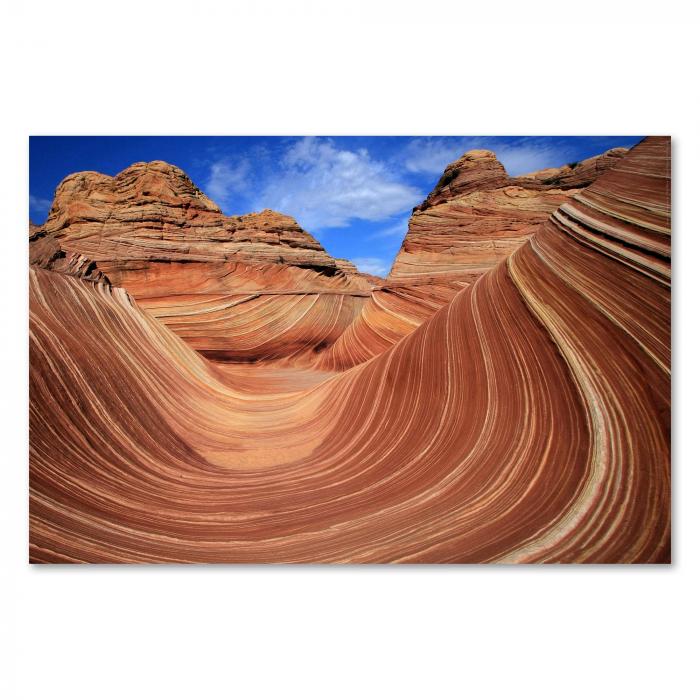 Preview: Farbenfrohe Gesteinswellen: Naturkunst | Postereck 0133