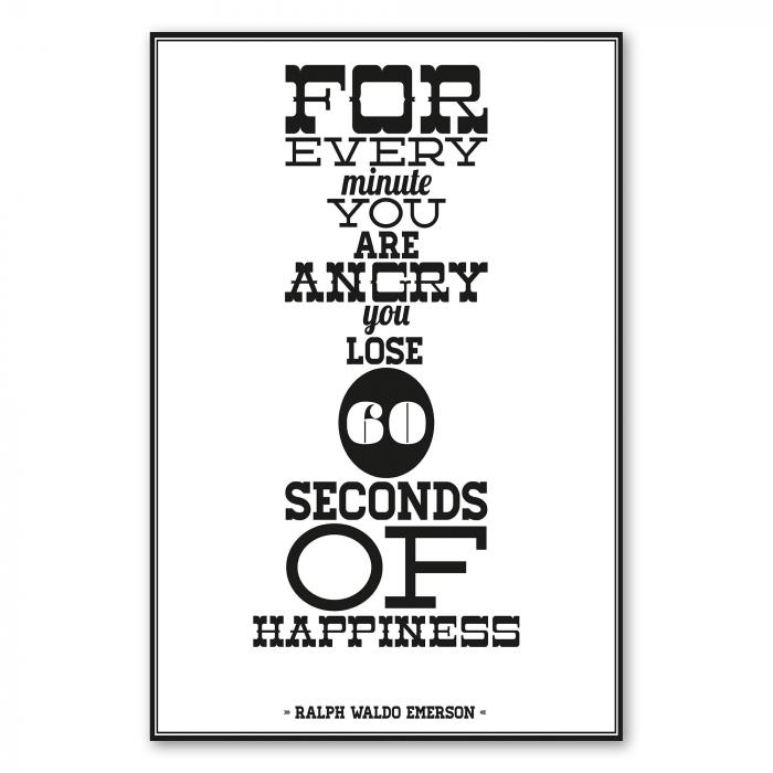 Preview: 60 Sekunden Glück verlieren | Postereck 1582