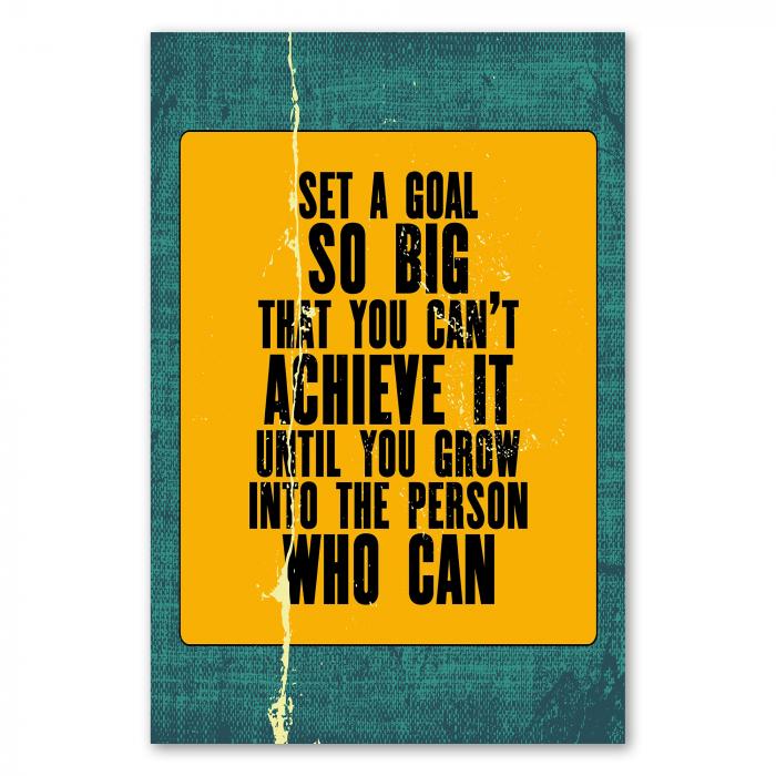 Preview: Große Ziele setzen | Postereck 1670