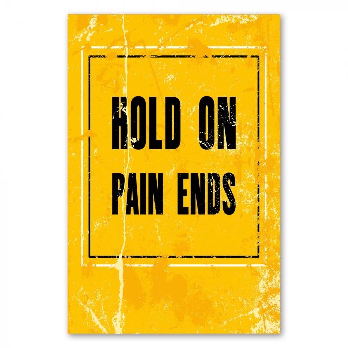 Preview: Halte durch: Schmerz vergeht | Postereck 1625