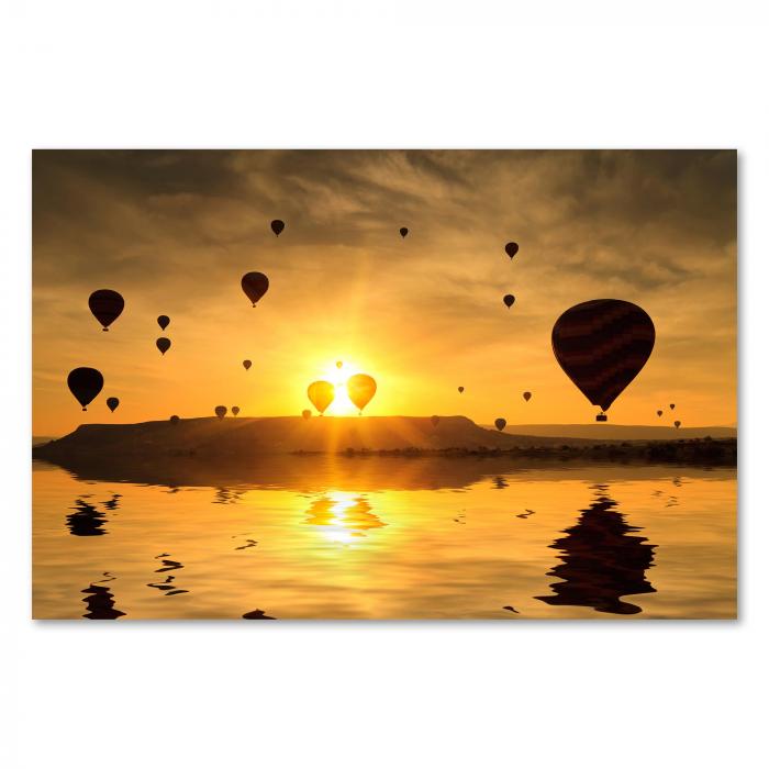 Preview: Sonnenaufgang: Heißluftballons | Postereck 1504