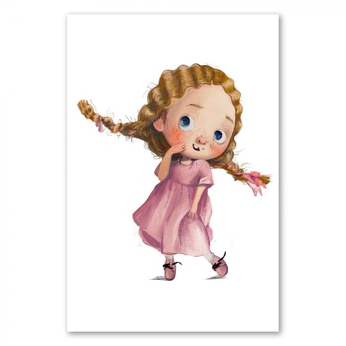 Preview: Verträumtes Mädchen | Postereck 4001