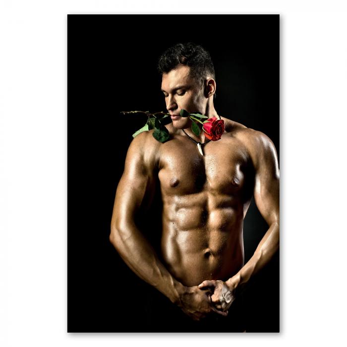 Preview: Mann & Rose: Sinnlichkeit & Stärke | Postereck 0815