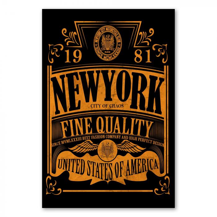 Preview: New York City: Emblem | Postereck 1987