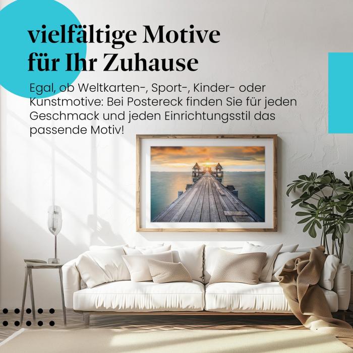 Preview: Weg zum Tempel: Thailand & Sonnenuntergang | Postereck 0472