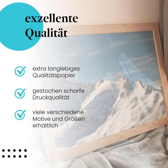 Preview: Schneebedeckte Berge | Postereck 3365