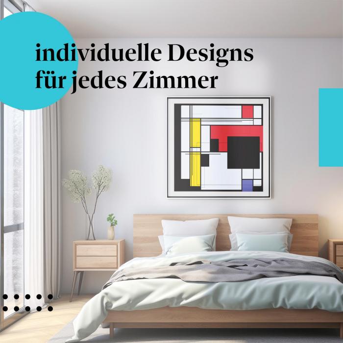"Farbharmonie": Kunstdruck - Deko für Design- & Kunstliebhaber.