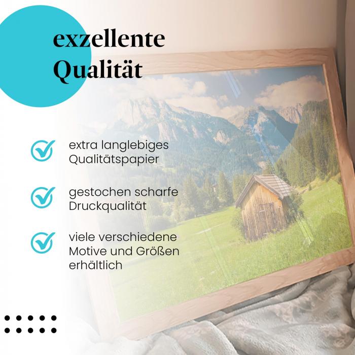 Preview: Almhütte Idylle | Postereck 2923