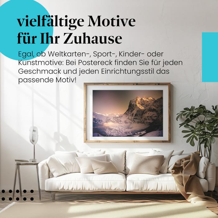 Preview: Alpenglühen | Postereck 3738