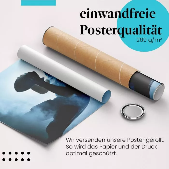 American Football: Action & Nebel | Postereck 0844