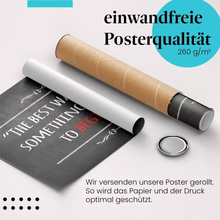 Der beste Weg, etwas zu… | Postereck 1110