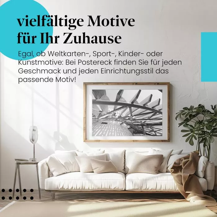 Abstrakte Architekturfotografie | Postereck 1917