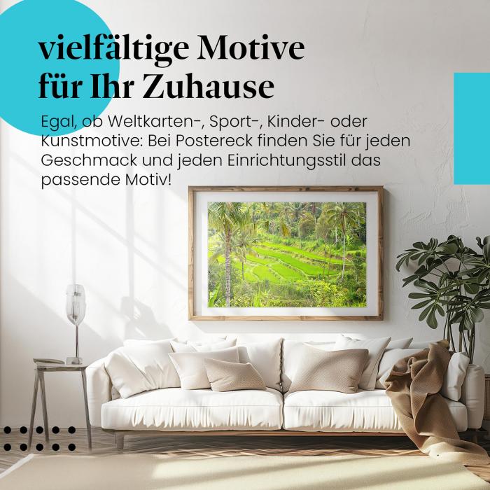 Preview: Bali: Reisterrassen | Postereck 1784