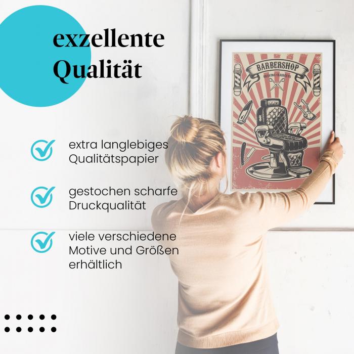 Preview: Vintage Barbershop No.1 | Postereck 0907