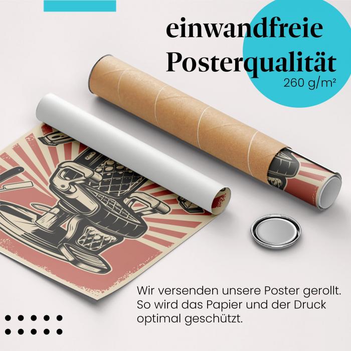 Preview: Vintage Barbershop No.1 | Postereck 0907