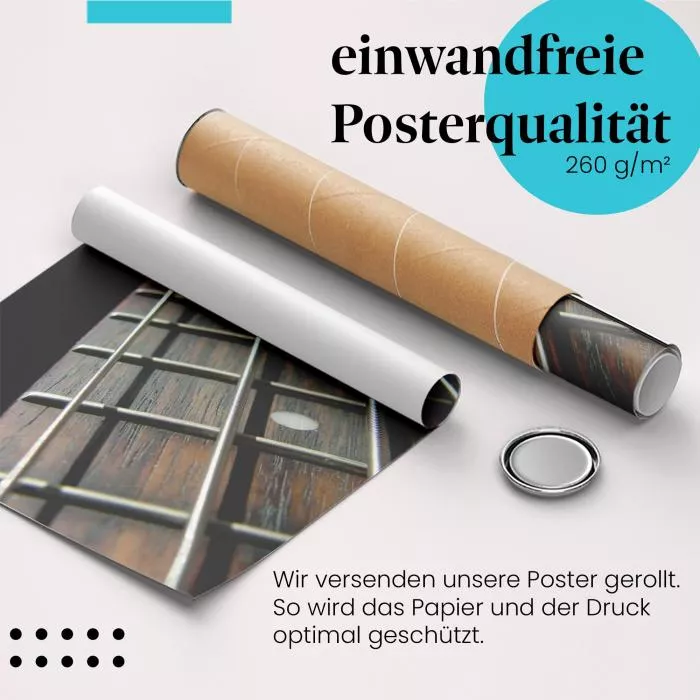 Tiefe Töne: Bassgitarren-Detail | Postereck 0075
