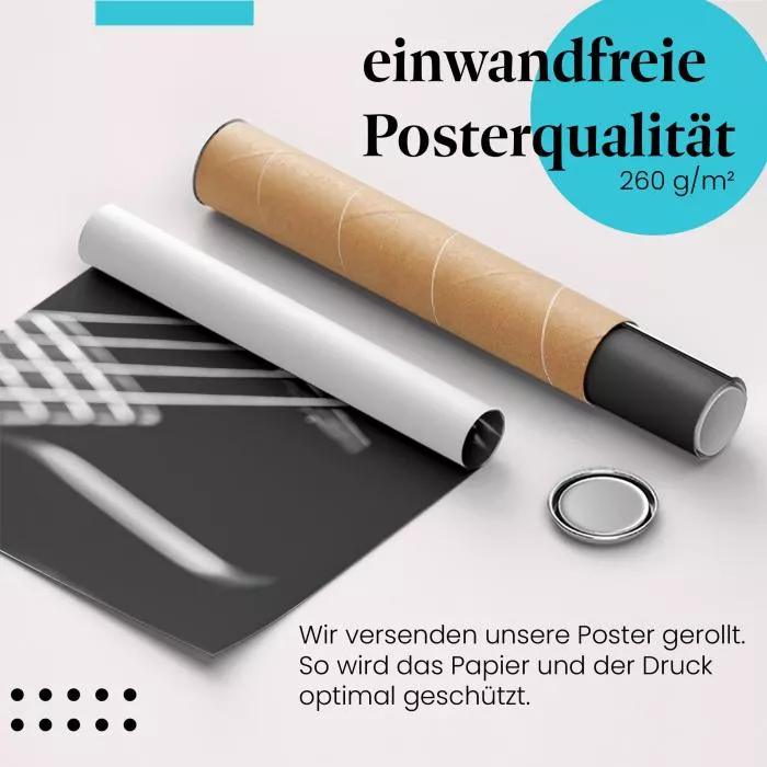 Abstrakter E-Bass | Postereck 3432