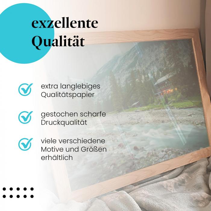 Preview: Reintalangerhütte: Idylle in den Alpen | Postereck 0481