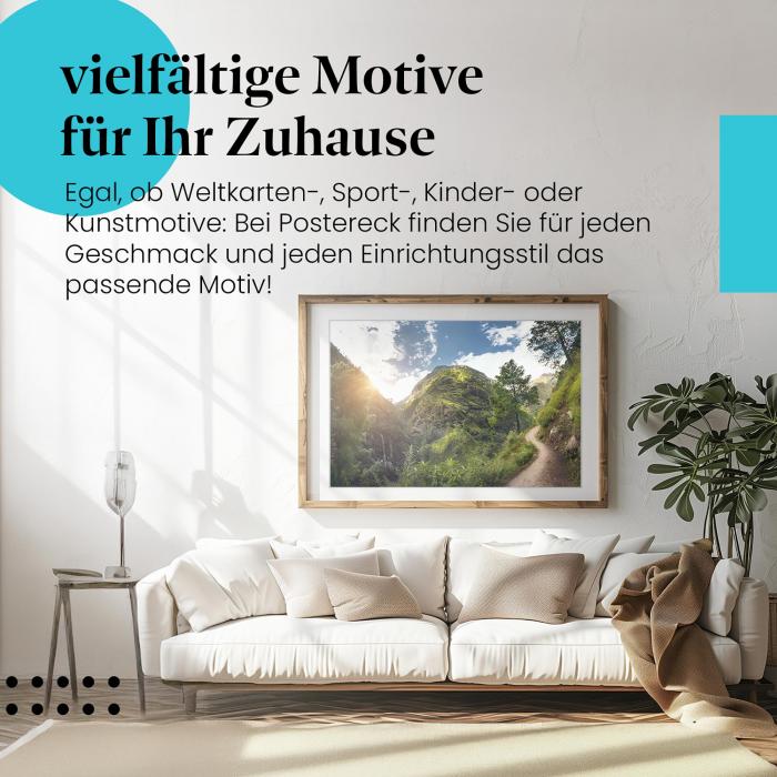 Preview: Wanderweg im Himalaya | Postereck 3106