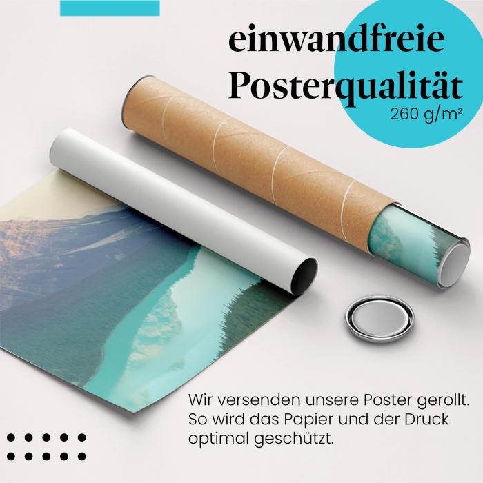 Preview: Bergsee Panorama | Postereck 2835