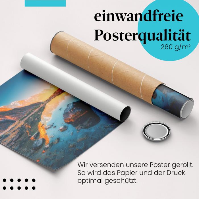 Preview: Kristallklarer Bergsee | Postereck 2781