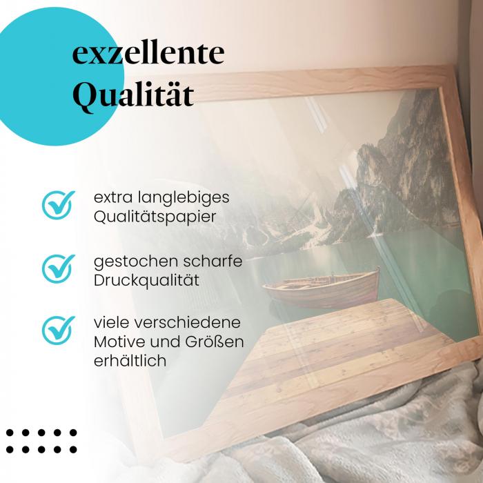 Preview: Bergsee & Steg | Postereck 2792