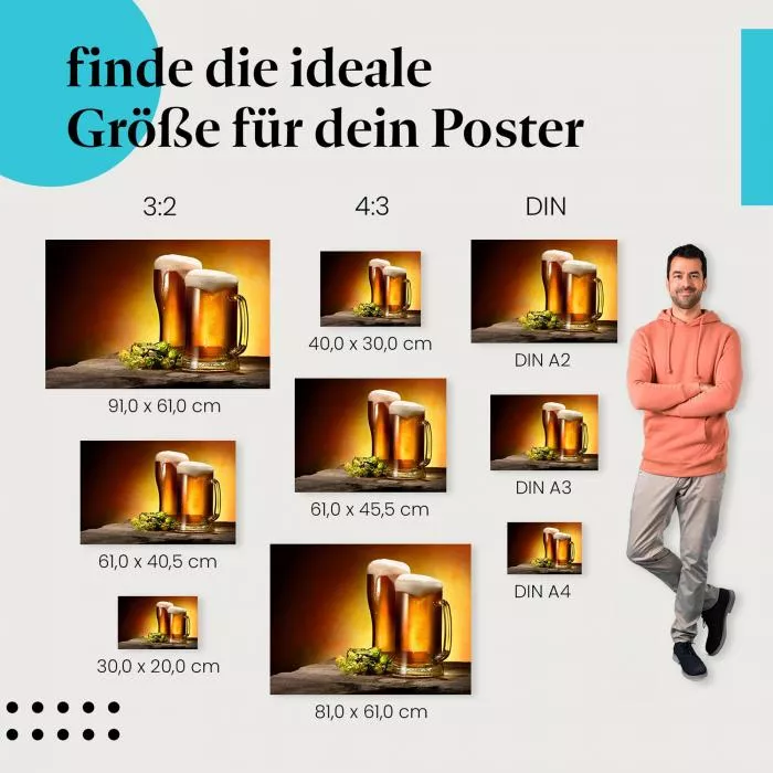 Kühles Bier | Postereck 2745