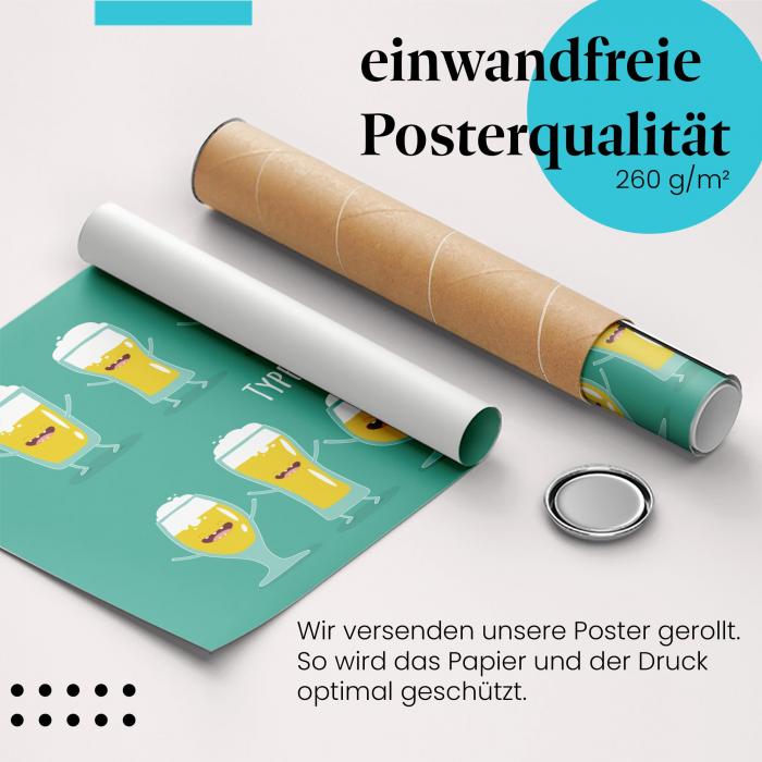 Preview: Lustige Biersorten | Postereck 2092