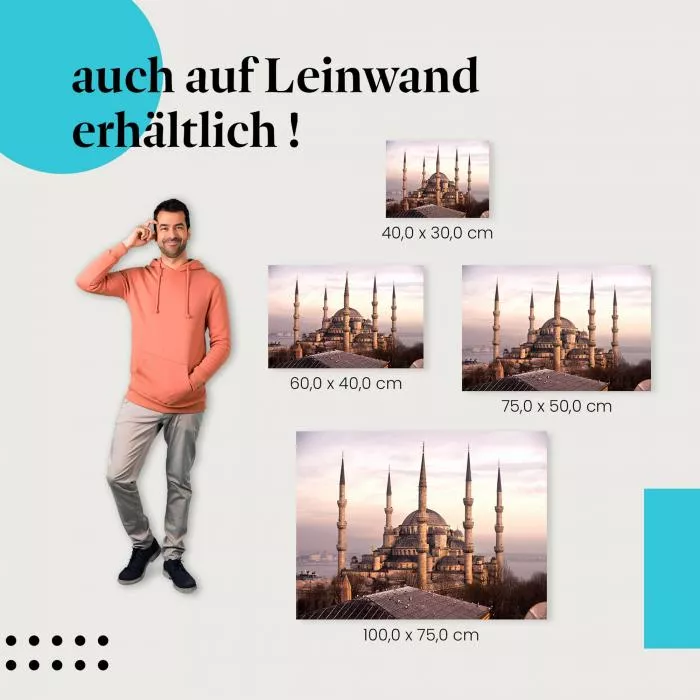  Blaue Moschee: Istanbuls Pracht | Postereck 0227