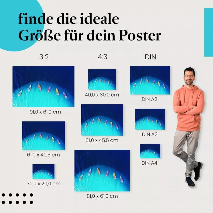 Boote auf dem Meer | Postereck 3862