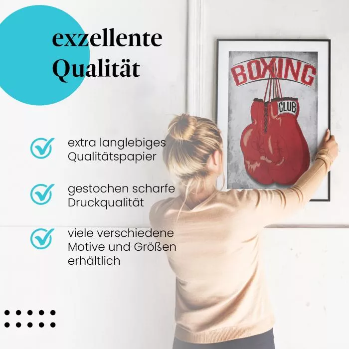 Boxing Club Vintage | Postereck 2060