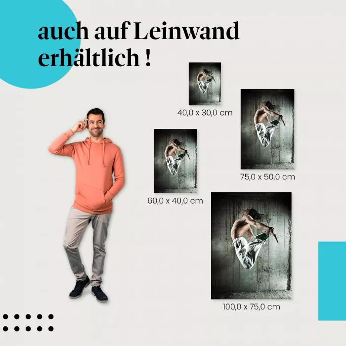 Breakdance: Dynamische Bewegung & Style | Postereck 0518