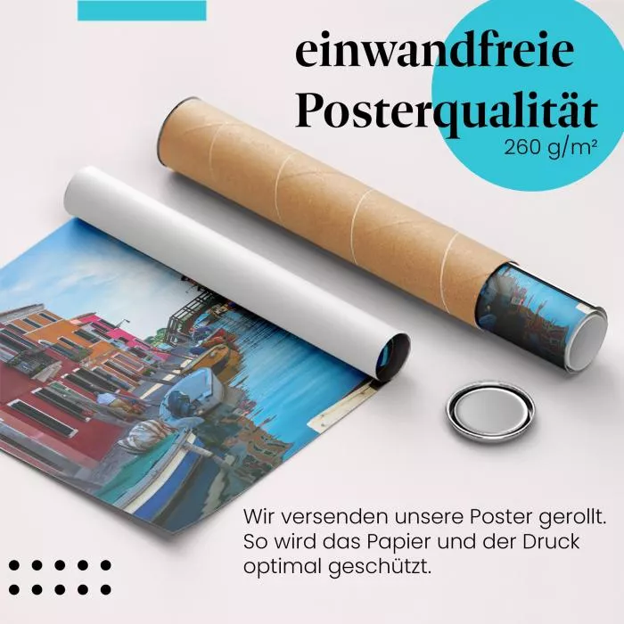 Burano Farbenpracht | Postereck 2535