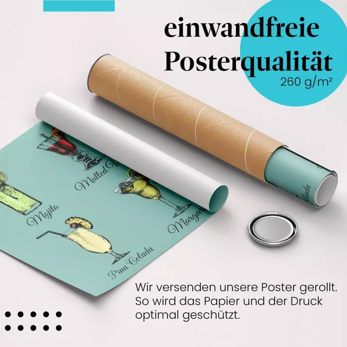 Cocktail Vielfalt | Postereck 2104