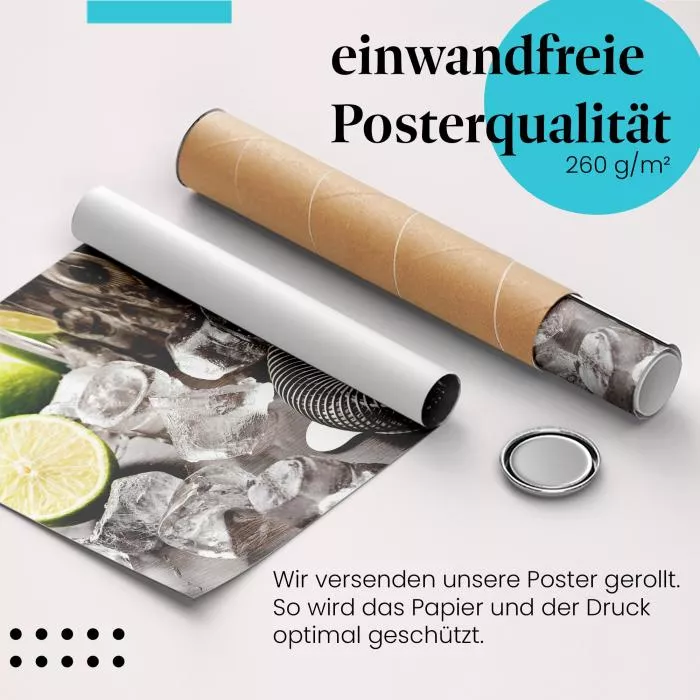 Cocktailzeit: Zutaten & Drinks | Postereck 0621
