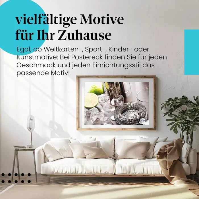 Cocktailzeit: Zutaten & Drinks | Postereck 0621