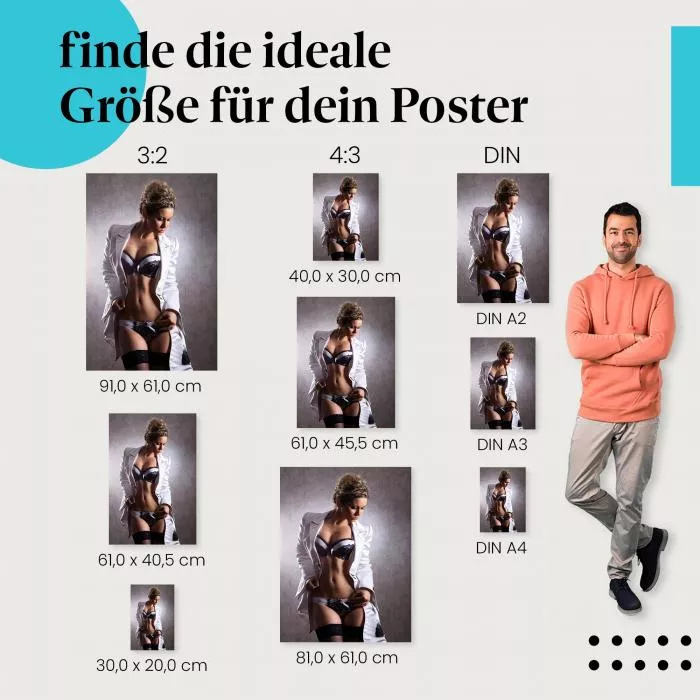 Attraktive Blondine | Postereck 2853