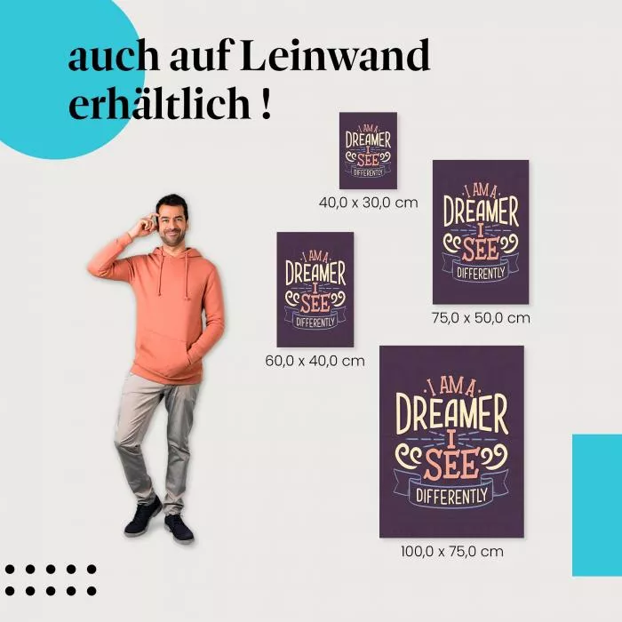 I am a Dreamer | Postereck 2837