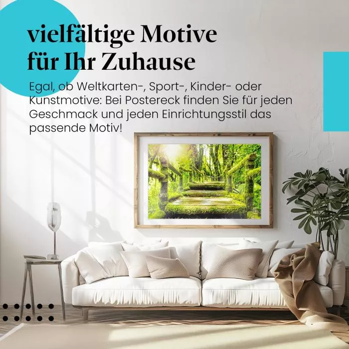Regenwaldpfad | Postereck 3255