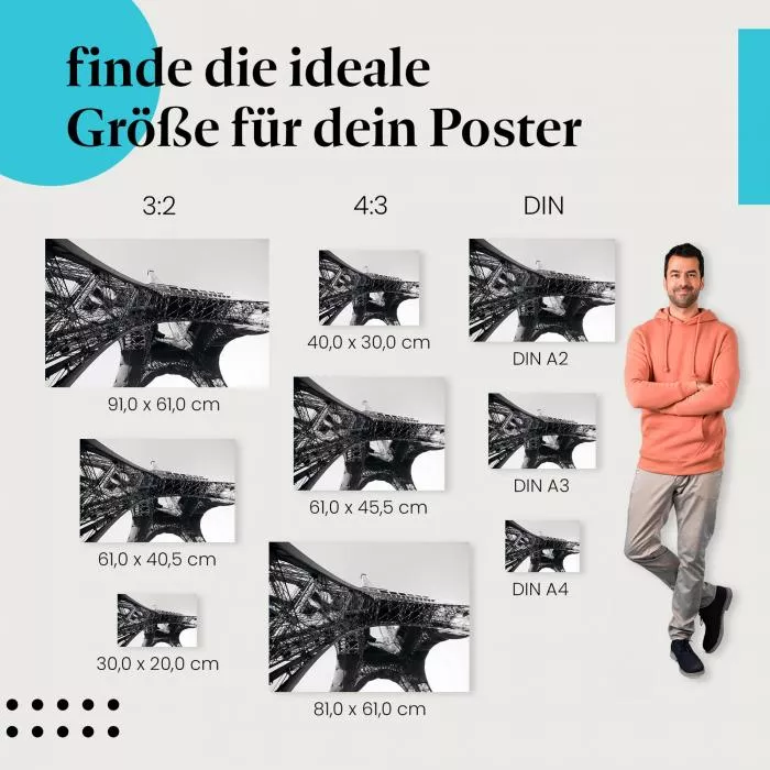 Eiffelturm Perspektive | Postereck 3003