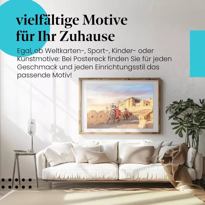 Elefantenritt | Postereck 3905