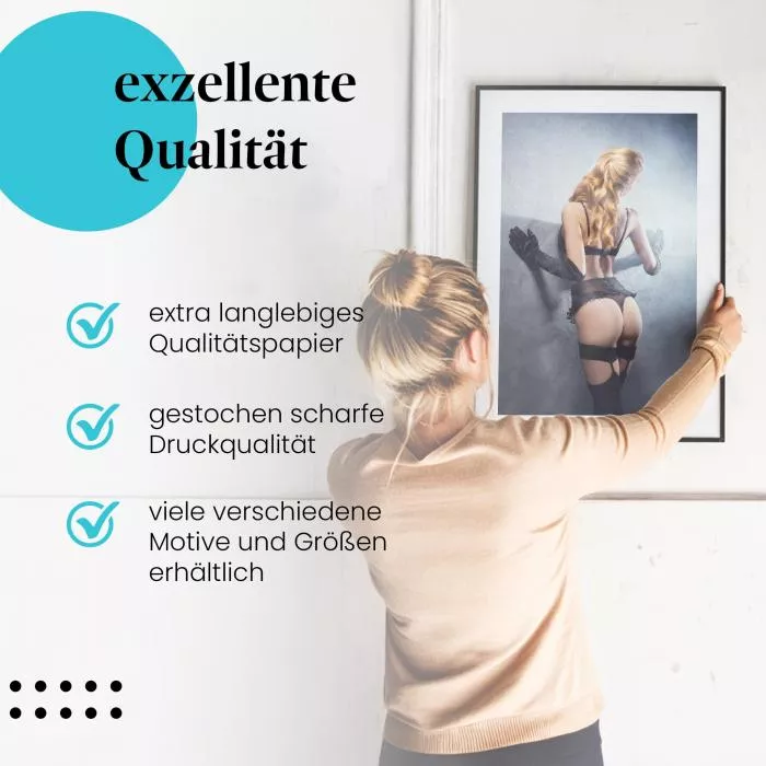 Junge Frau in Dessous | Postereck 1295