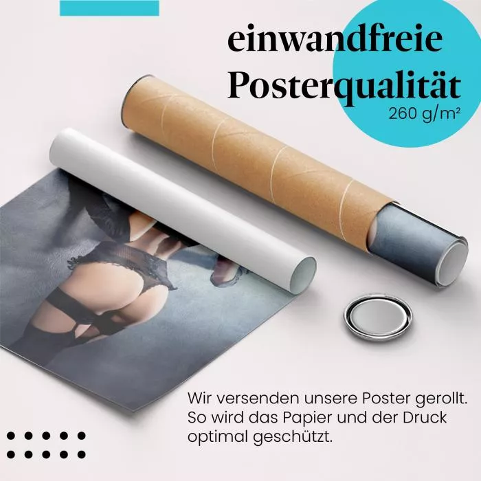 Junge Frau in Dessous | Postereck 1295