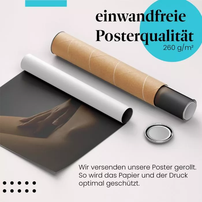 Sinnliche Pose einer jungen Frau | Postereck 1357