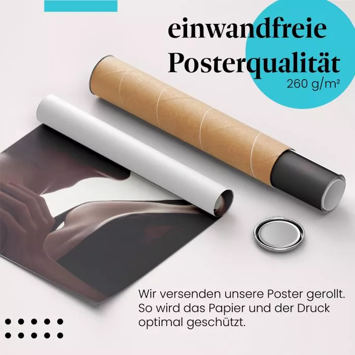 Sinnlicher Blickaustausch | Postereck 3008