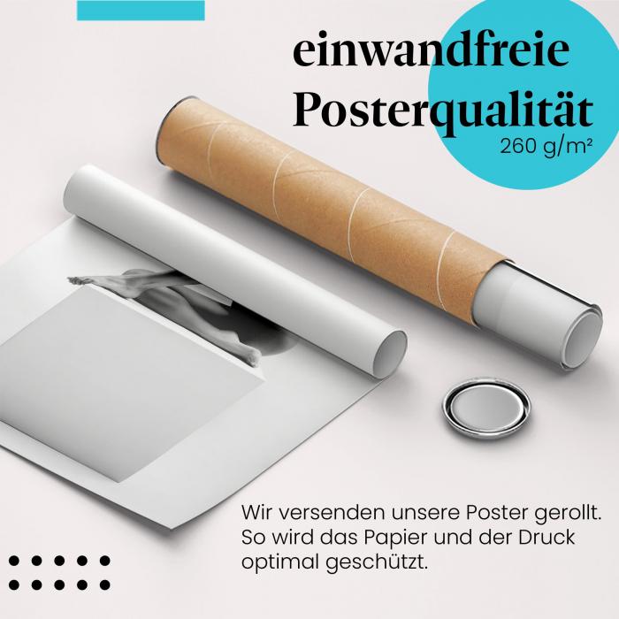 Preview: Geheimnisvolle Pose einer Frau | Postereck 3089