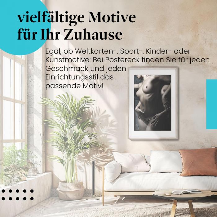 Preview: Sinnliche Berührung: Zwei Frauen & Wasser | Postereck 0561