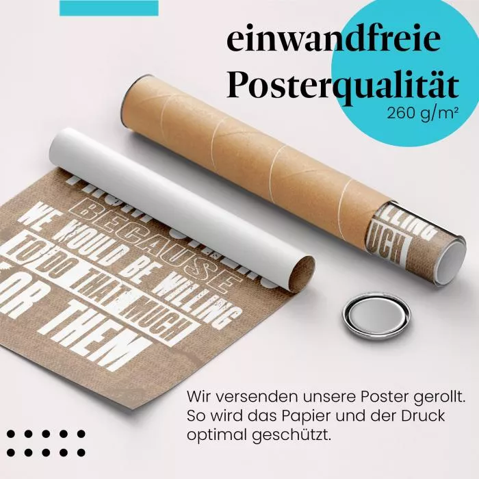Erwartungen: "Sometimes we…" | Postereck 1147