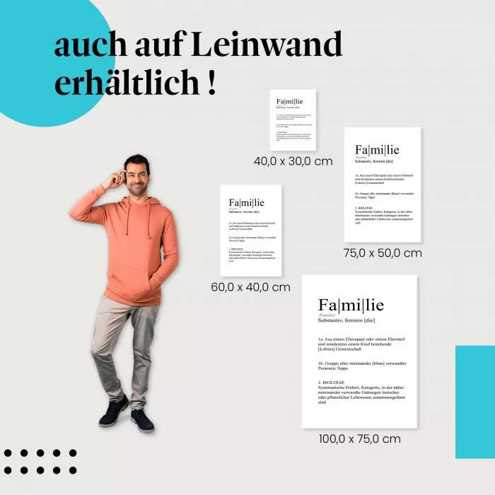 Familie Definition | Postereck 3699