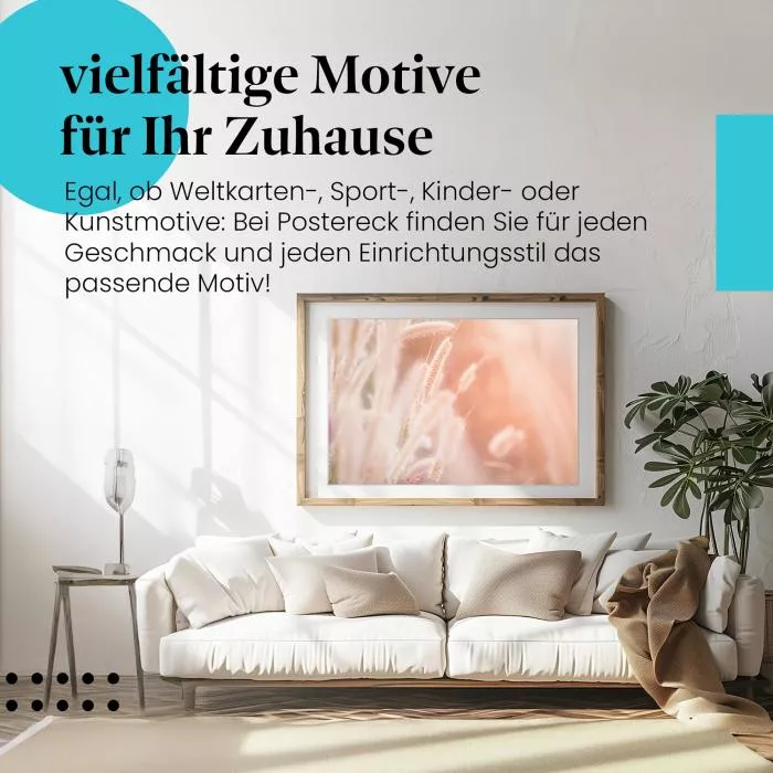 Federgräser im Wind | Postereck 2625